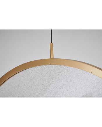 OASIS * LAMPARA LED 40W ORO - 3 COLGANTES - DIMABLE TRIAC